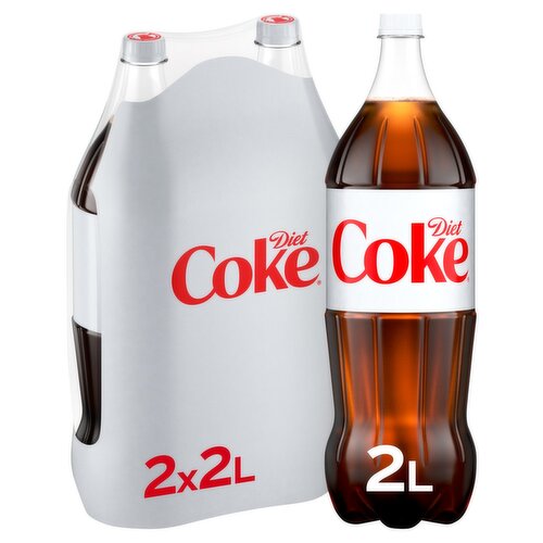 Diet Coke Twin Pack Bottle (2 L)