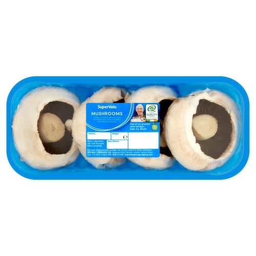 SuperValu Large Flat Mushrooms (250 g)