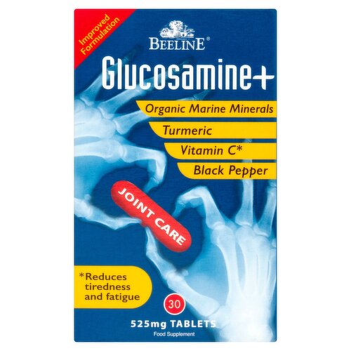 BeeLine Glucosamine & Turmeric 525mg Tablets (30 Piece)