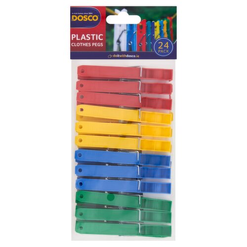 Dosco Plastic Pegs 24 Pack (1 Piece)