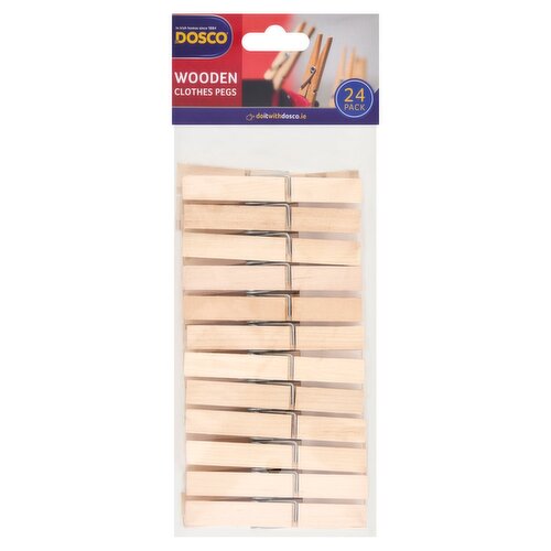 Dosco Timber Pegs 24 Pack (1 Piece)