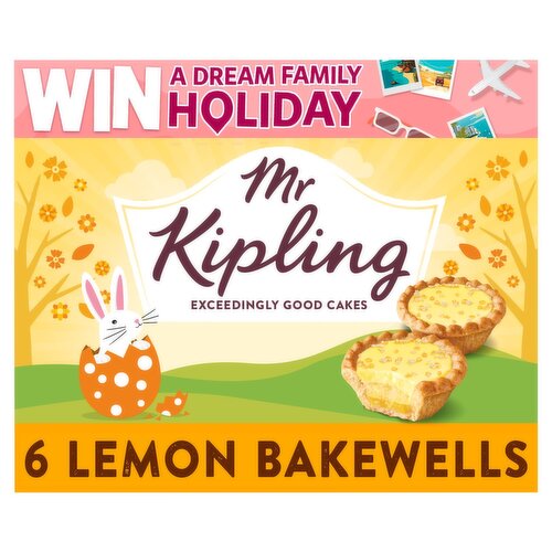 Mr Kipling Lemon Bakewells 6 Pack (287 g)