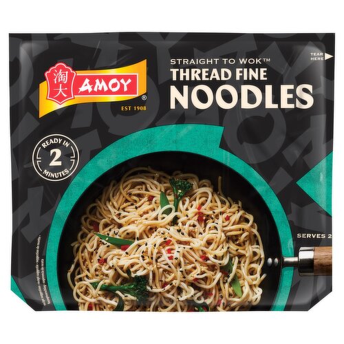 Amoy Straight to Wok Thread Fine Noodles (300 g)