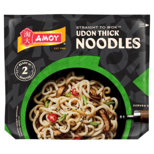 Amoy Straight to Wok Udon Thick Noodles (300 g)