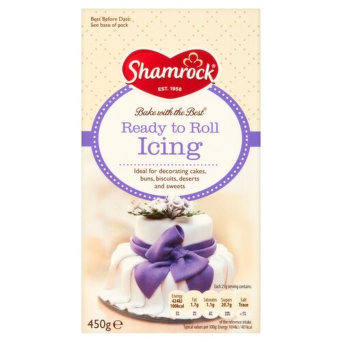 Shamrock Ready to Roll Icing (450 g)