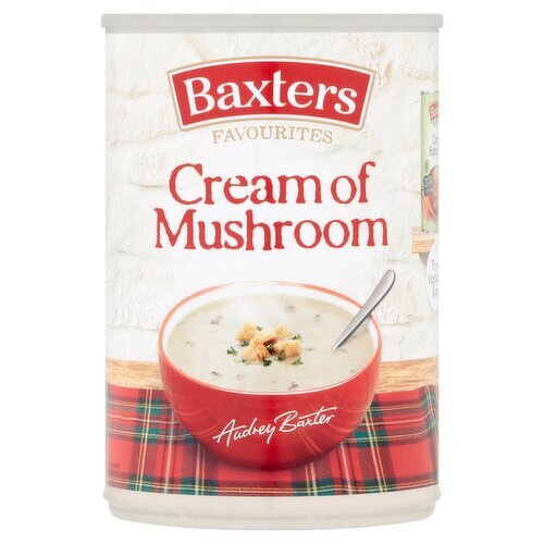 Baxters Favourites Cream of Mushroom Soup (400 g) - Storefront EN