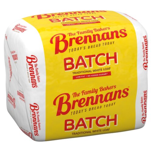 Brennans Traditional White Batch Loaf (800 g)