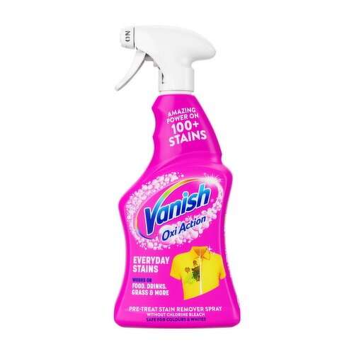 Vanish Oxi Action Stain Remover Spray (500 ml) Storefront EN