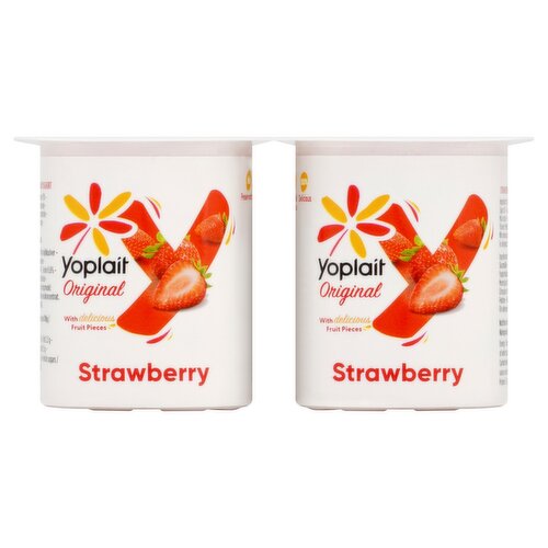 Yoplait Original Strawberry Single Yogurt (125 g)