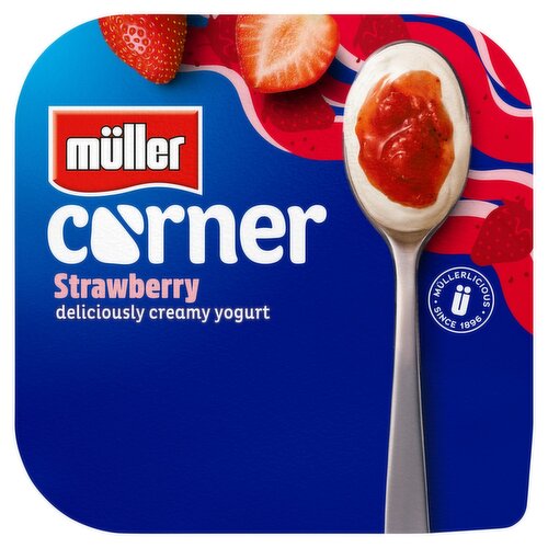 Muller Corner Strawberry Yogurt  (136 g)