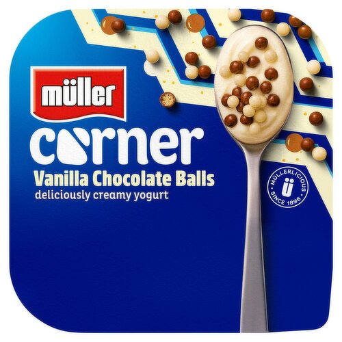 Muller Corner Vanilla Chocolate Balls Yogurt (124 g)