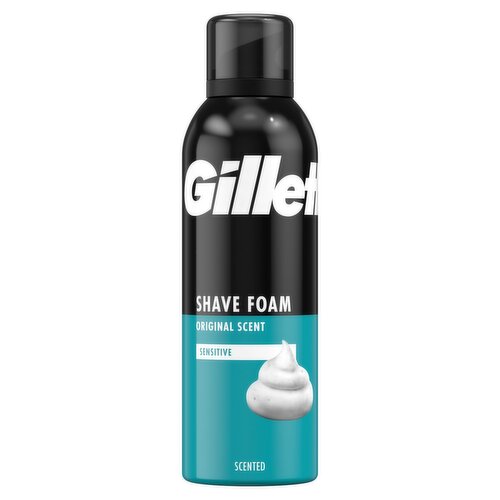 Gillette Classic Sensitive Skin Shaving Foam (200 ml)