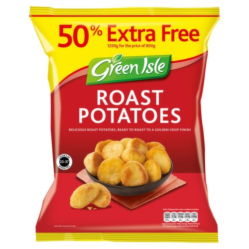 Green Isle Roast Potatoes & 50 Extra Free (800 g) Storefront EN