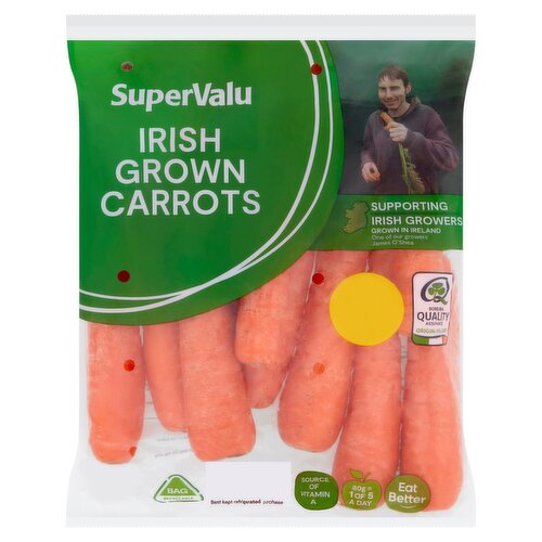 SuperValu Irish Grown Carrots Family Pack (1.8 kg) Storefront EN