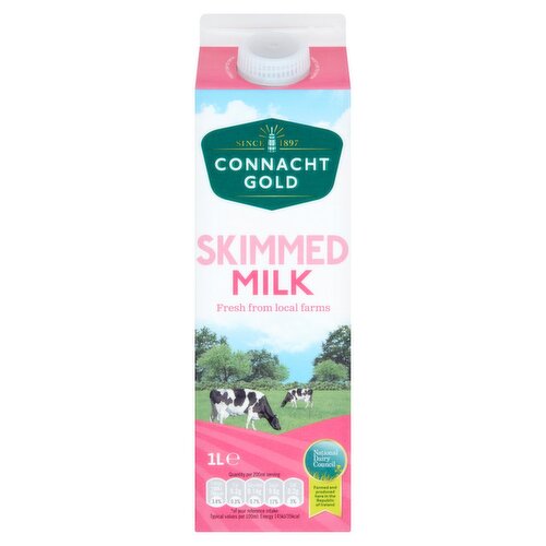 Connacht Gold Skimmed Milk (1 L)