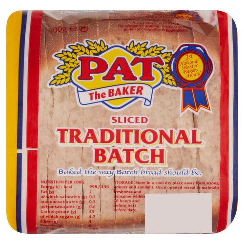 Pat The Baker Sliced Batch (800 g)