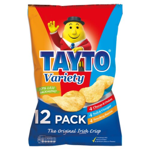 Tayto Variety Crisps 12 Pack (300 g)