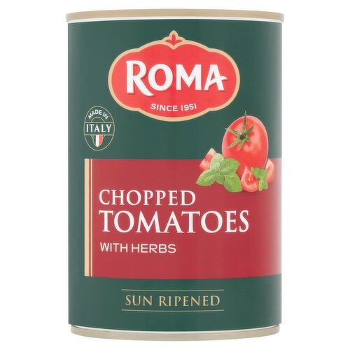 Roma Tomatoes Herbs Chopped 400 G Storefront En