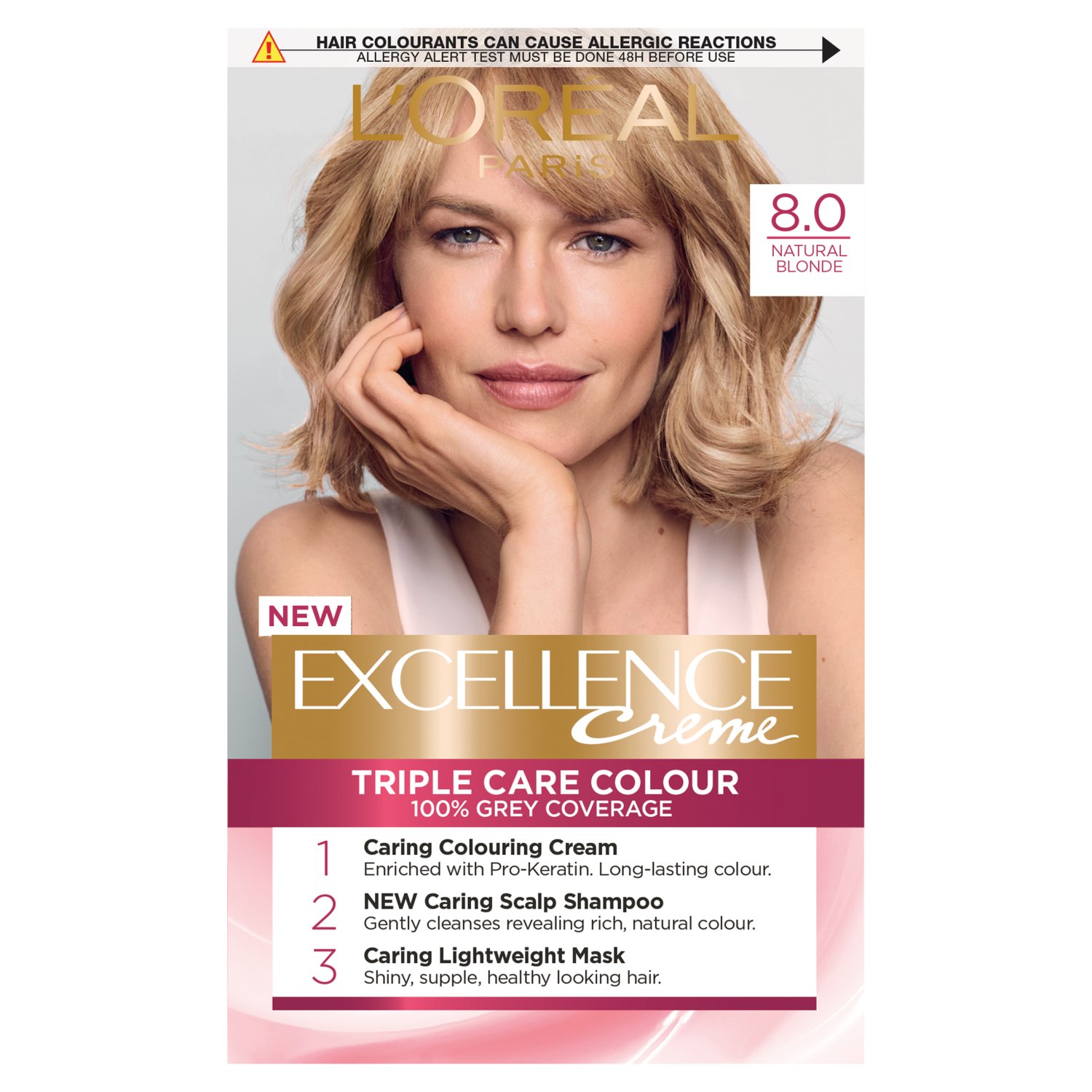 L'Oreal Excellence Crème Natural Blonde Hair Dye (197 g)