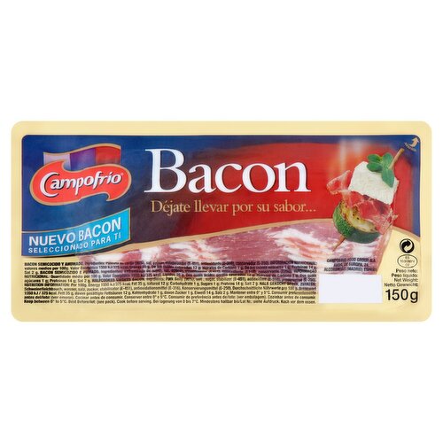 Campofrio Continental Bacon Sliced  (150 g)