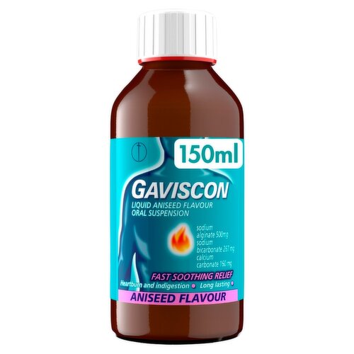 Gaviscon Aniseed Oral Suspension (150 ml)