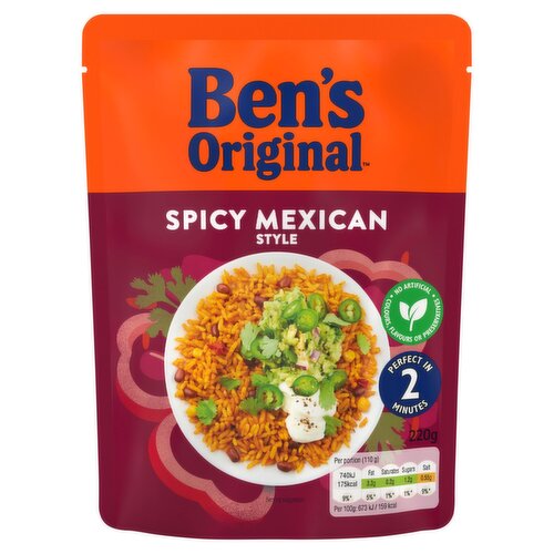 Ben's Original Jasmine Microwave Rice, Bulk Multipack 6 x 220g pouches