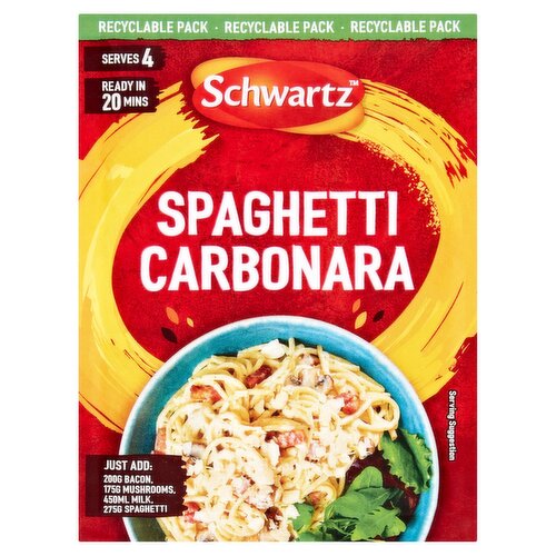 Schwartz Spaghetti Carbonara Recipe Mix (32 g)