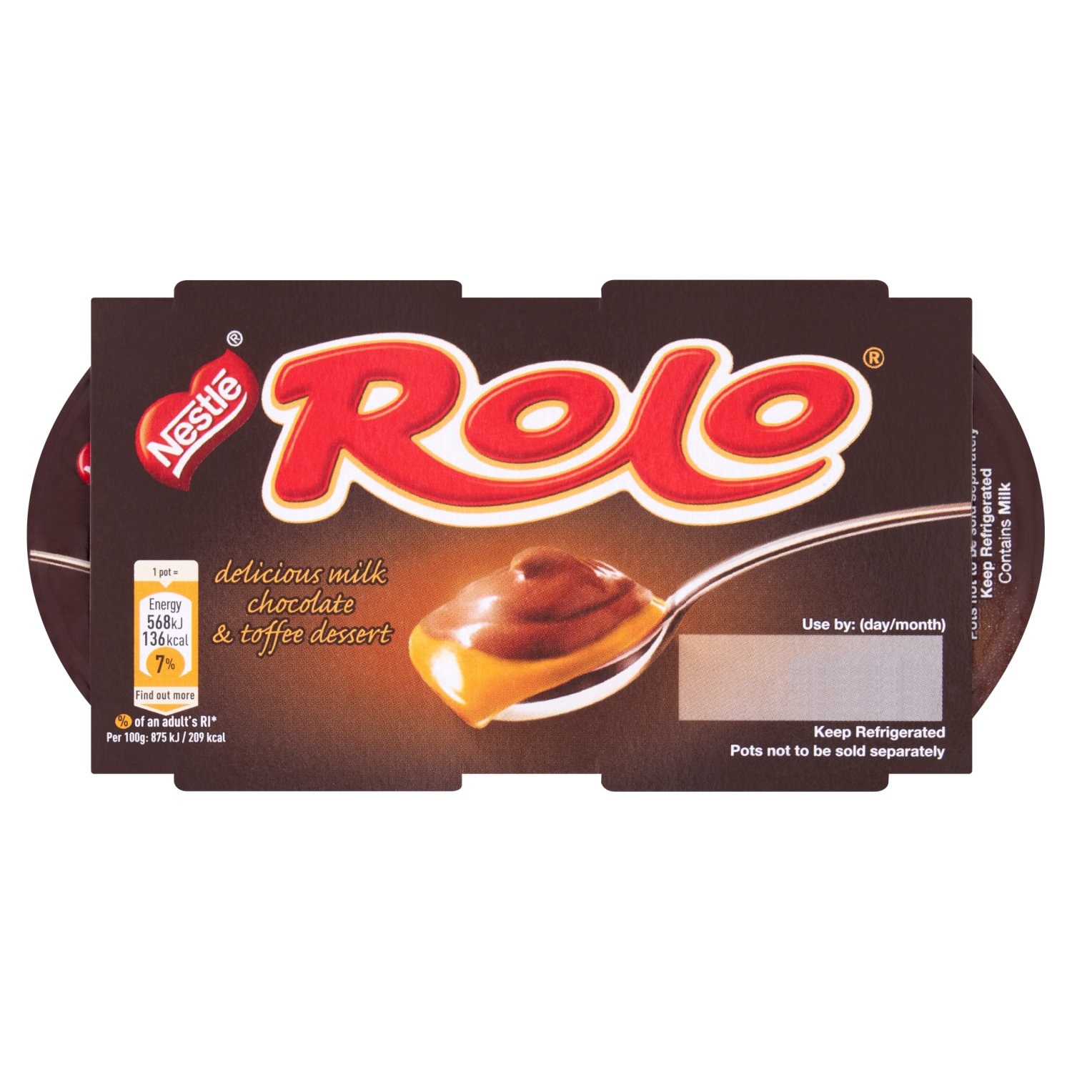 Nestle Rolo Chocolate Dessert 2 Pack (65 g)