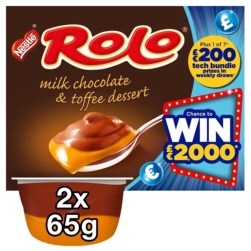 Nestle Rolo Chocolate Dessert 2 Pack (65 g)