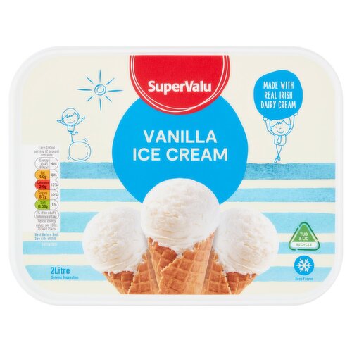 SuperValu Vanilla Ice Cream (2 L)