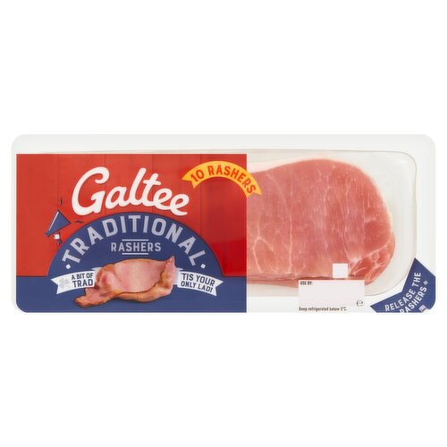 Galtee Value Traditional Cap Rashers 10 Pack (300 g)