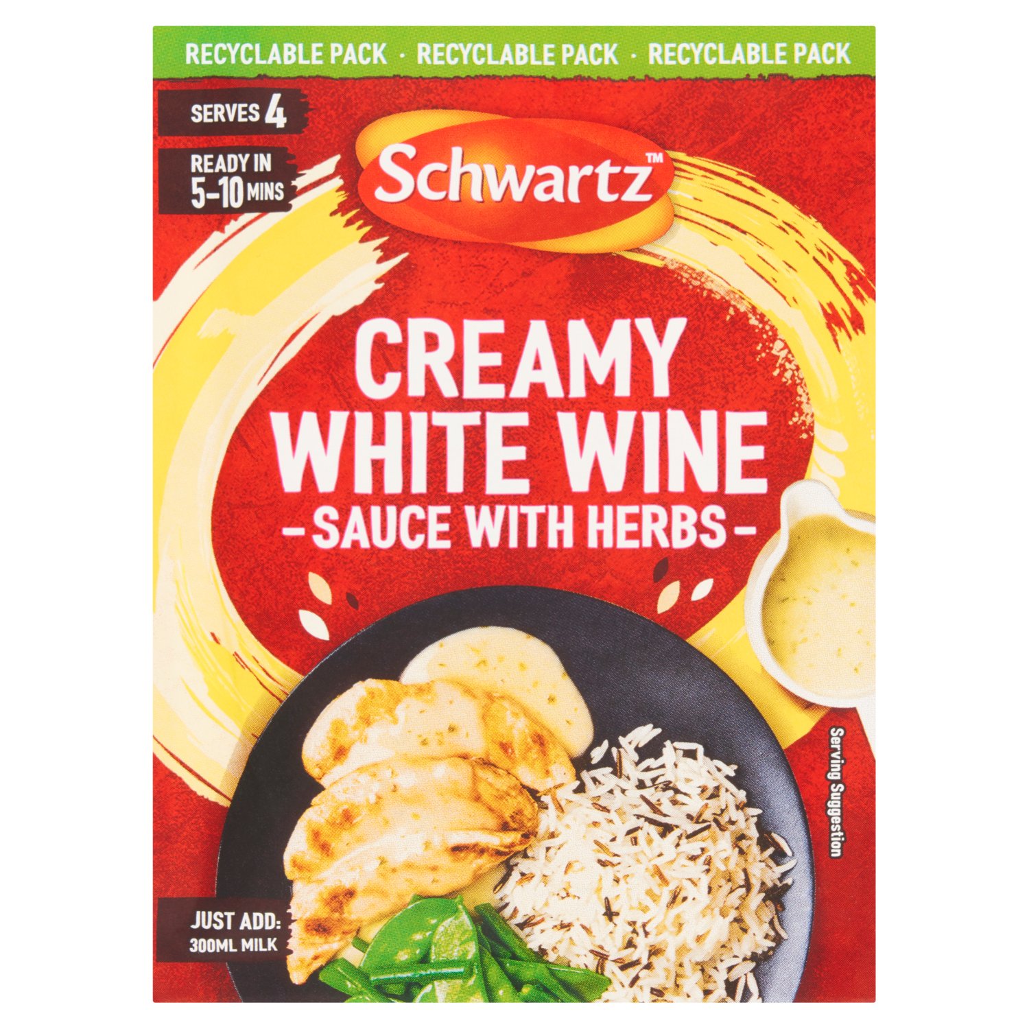 Schwartz Creamy White Wine with Herbs Sauce Mix (26 g)
