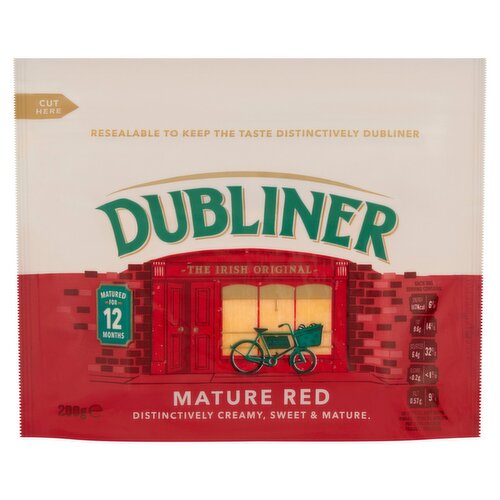 Dubliner Mature Red Cheddar (200 g)