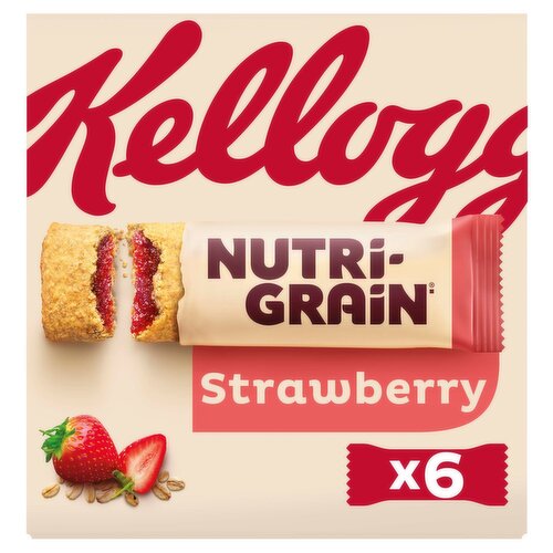 Kellogg's Strawberry Nutri-Grain Bars 6 Pack (37 g)