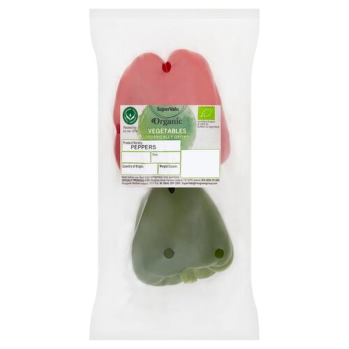 SuperValu Organic Peppers  (2 Piece)