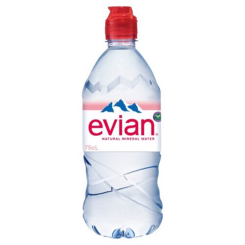 Evian Mineral Water (750 ml) Storefront EN