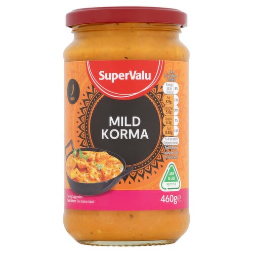 SuperValu Mild Korma Sauce (460 g)