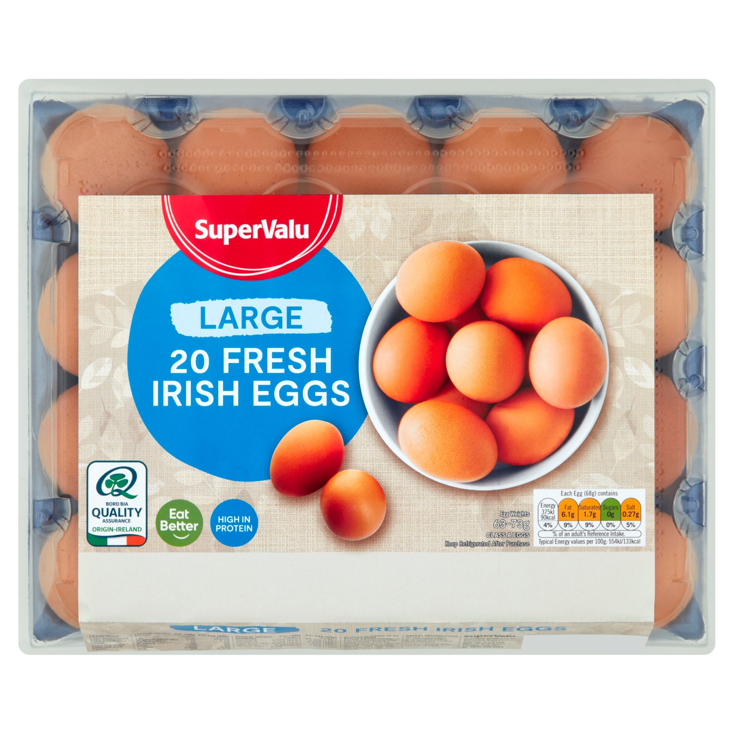 SuperValu Large Eggs (20 Piece)