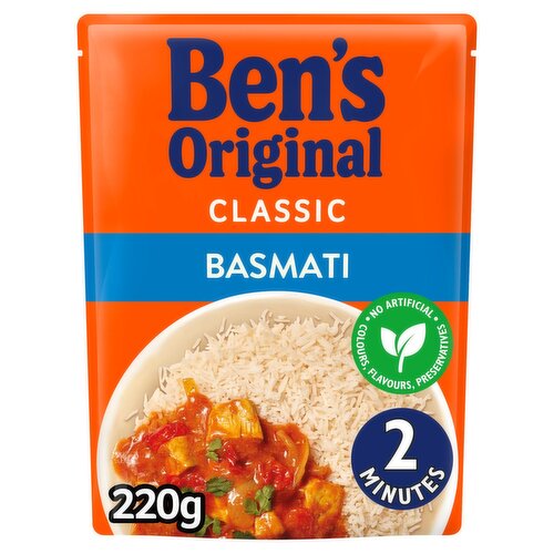 Bens Original Basmati Microwave Rice (220 g)