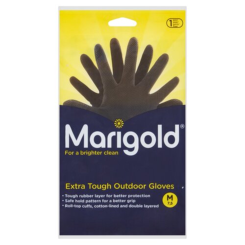 Marigold Medium Extra Tough Outdoor Gloves  (1 Piece)
