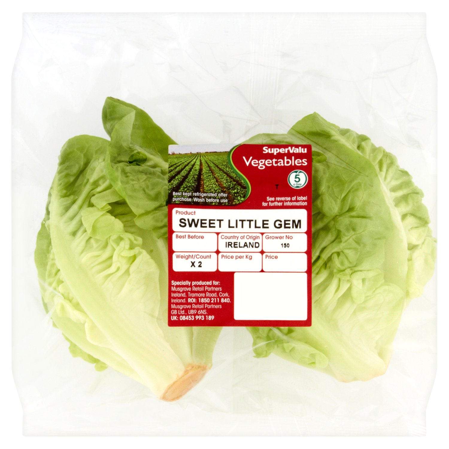 SuperValu Sweet Gem Lettuce  (2 Piece)