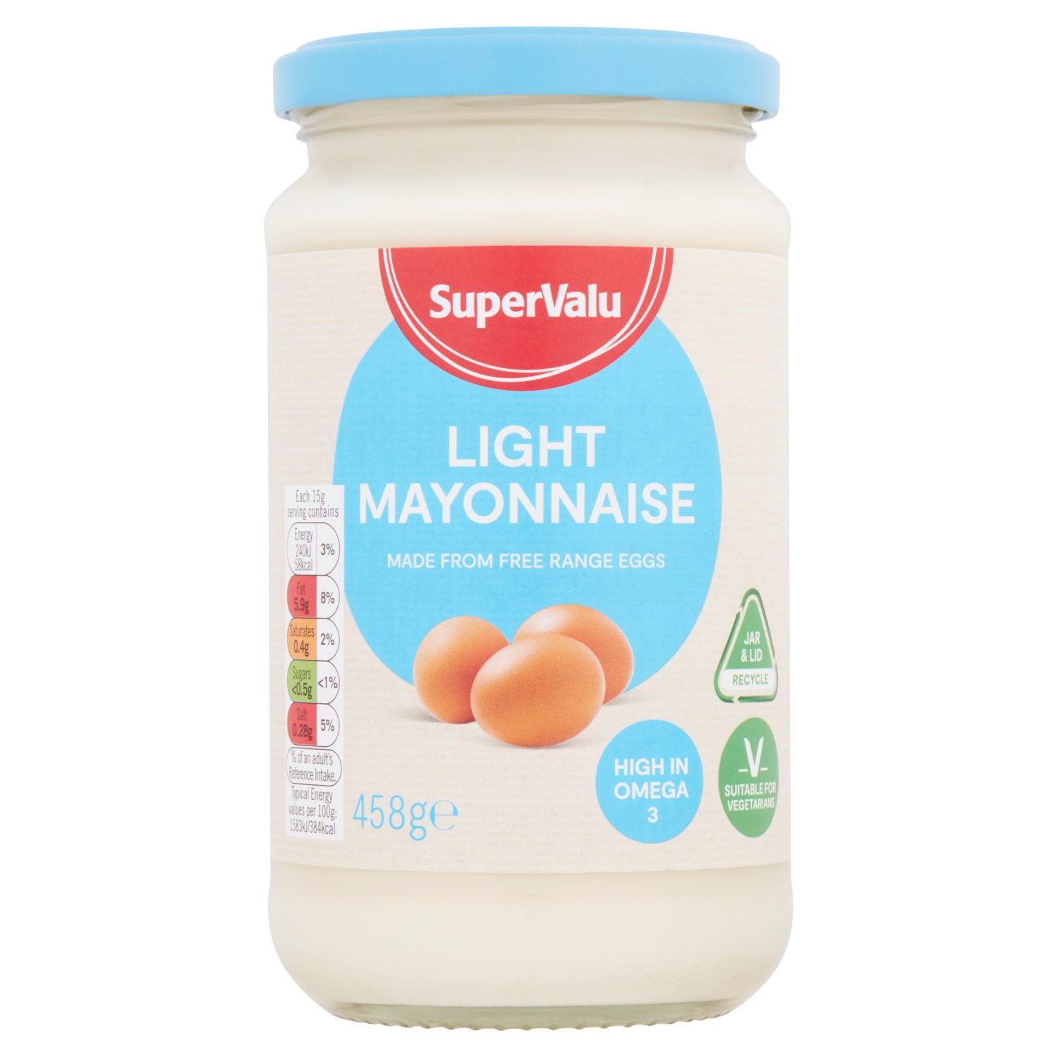 SuperValu Light Mayonnaise 458g