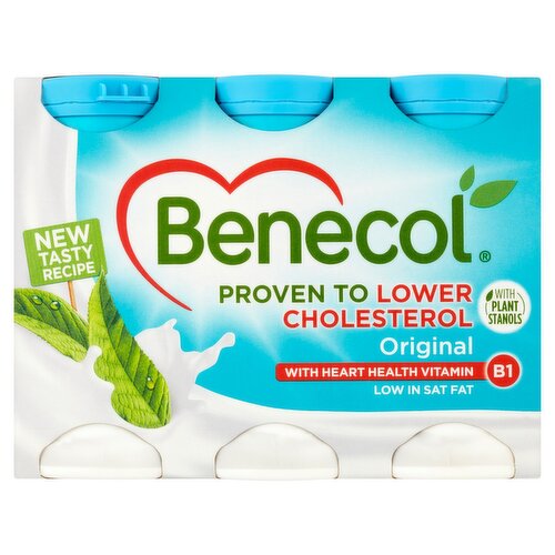 Benecol Original Yogurt Drink 6 Pack (420 g)