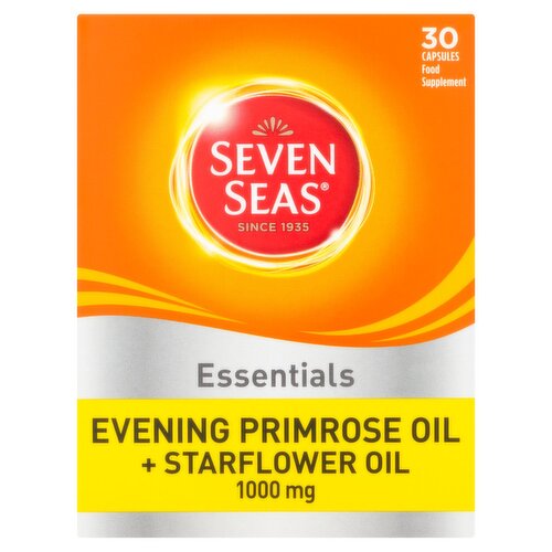 Seven Seas Evening Primrose Oil & Starflower Oil Capsules (30 Piece)