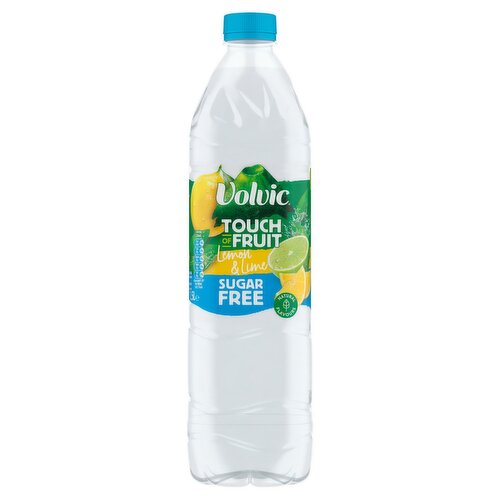 Volvic Touch of Fruit Sugar Free Lemon & Lime Bottle (1.5 L)