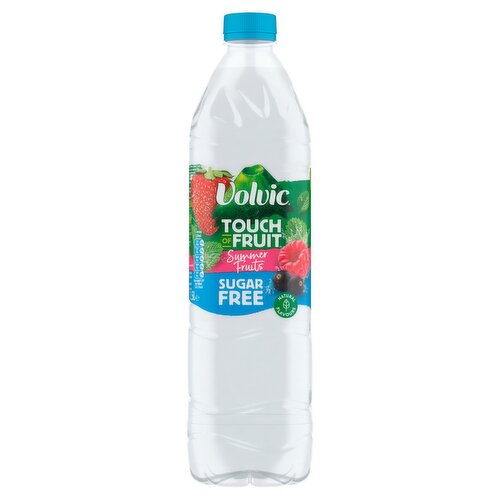 Volvic Touch of Fruit Sugar Free Summer Fruits Bottle (1.5 L)