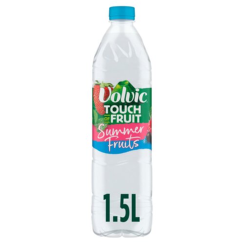 Volvic Touch of Fruit Sugar Free Summer Fruits Bottle (1.5 L)