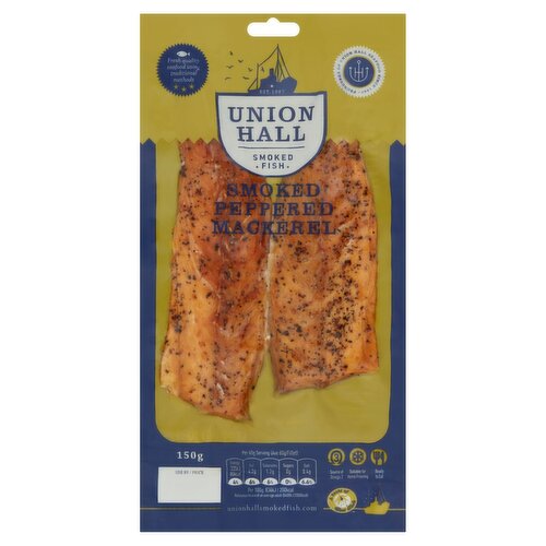 Union Hall Smoked Peppered Mackerel (150 g)