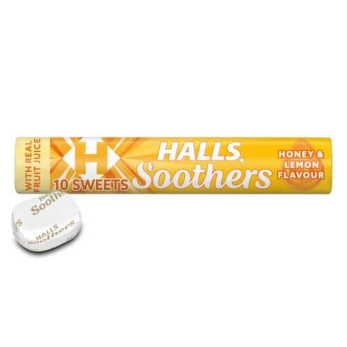 Halls Honey And Lemon Lozengers (45 g)