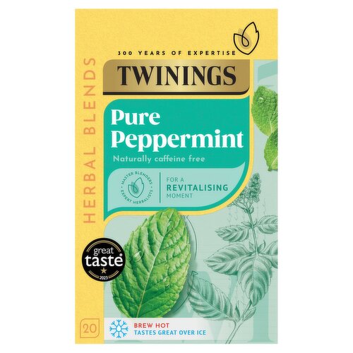 Twinings Herbal Tea Pure Peppermint 20 Pack (40 g)